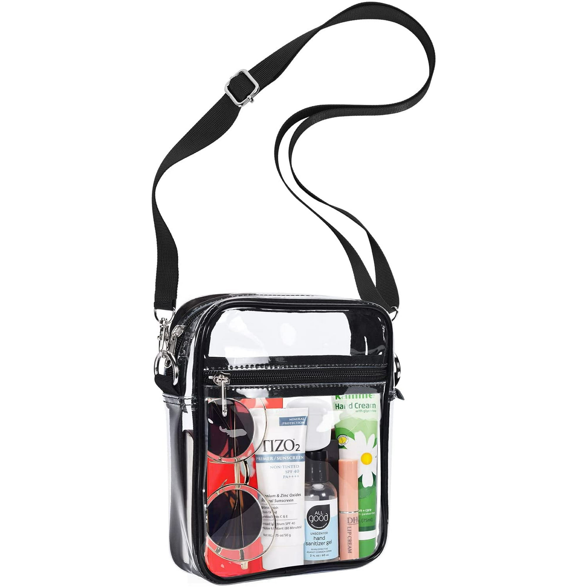 Clear Bag Stadium Approved Purse Transparent Crossbody Bags for
