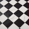 thumbnail image 3 of Plastic Tablecloths for Rectangle Tables - Premium Heavy-Duty Disposable Plastic Table Cover for Birthday - Easy to Clean 54x108 Black and White Check, 3 of 4
