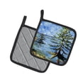 thumbnail image 2 of Carolines Treasures JMK1275PTHD Life on the Causeway Pair of Pot Holders , 7.5HX7.5W, multicolor, 2 of 3