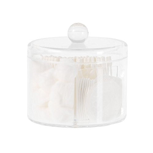 Danielle Creations Large 3-Compartment Round Acrylic Organizer