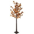 thumbnail image 3 of Northlight LED Lighted Autumn Harvest Artificial Maple Leaf Tree - 6' - Warm White Lights, 3 of 6