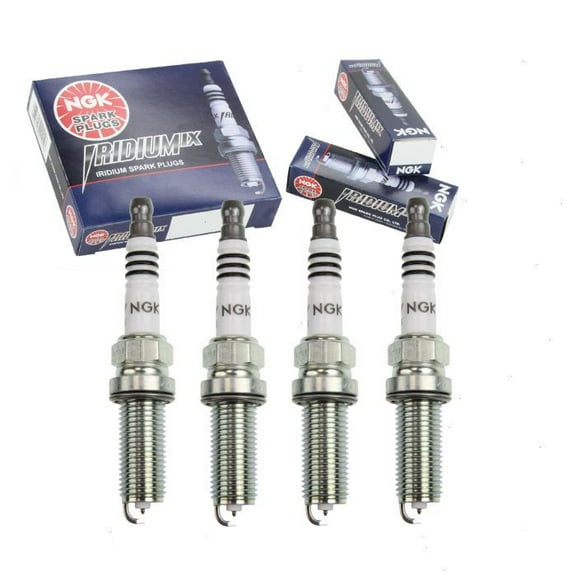 4 pc NGK Iridium IX Spark Plugs compatible with Subaru Legacy 2.5L H4 2013-2019