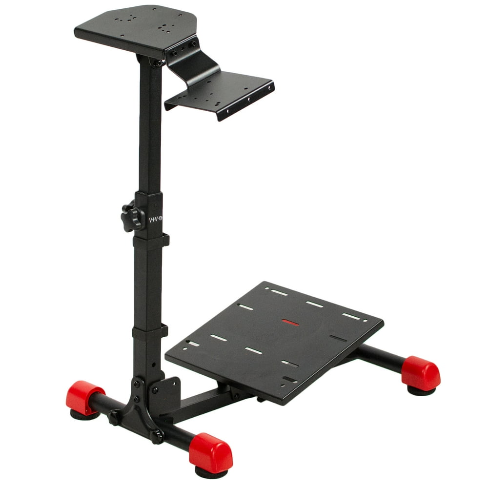 VIVO Adjustable Racing Steering Wheel Stand with Foldable Design