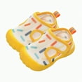 thumbnail image 4 of UAYOTSE Baby Toddler Water Shoes Kids Boys Girls Swim Pool Aqua Shoes Beach Walking Sandals Breathable Sneakers(9,Yellow), 4 of 9