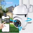 thumbnail image 2 of Cámara De Seguridad Wifi Hd 1080p Foco 360° Alarma 2 Piezas, 2 of 8
