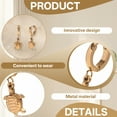 thumbnail image 2 of DESIGNICE Summer Earrings,Turtle Shape Cute Earrings,Stainless Steel Leverback Earrings for Women,Womens Earrings for Gathering,Style4, 2 of 7