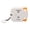 White/Orange, variant on NFTIGB Golf Score Counter Plastic 2 Digits Stroke Putts Counting Clicker Auxiliary Zeroing Function For 2 Players, White/Black