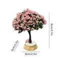 thumbnail image 3 of CxhicLuv Car Console Ornament, Auto Flower Decor, Simulation Flower Tree Cute Design, Car Interior Decorations, Interior Beautification for Car Enthusiasts, Decor Lovers, Pink, 3 of 6