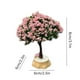 thumbnail image 3 of Decoración de consola central de coche, simulación de árbol de flores, accesorios, árbol, lindos adornos para coche, 3 of 6
