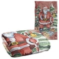 thumbnail image 1 of LOGOVISION Santa and Gifts Silky Touch Super Soft Throw Blanket 36' x 58', 1 of 6