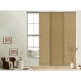 thumbnail image 4 of GoDear Design Adjustable Sliding Panel Track Blind 45.8"- 86" W x 96" H, Vertical Blinds, Light Filtering, Pecan, 4 of 9