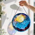 thumbnail image 3 of Captador de sol Pauyadu Full Moon para colgar en vitral, 3 of 6
