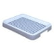 thumbnail image 4 of Bandeja sanitaria para conejos, extraíble, fácil de limpiar, suministros para mascotas, bandeja sanitaria para cobayas, orinal para animales pequeños Gris blanco, 4 of 6