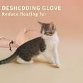 thumbnail image 5 of Luioepy Clearance Two-in-one pet hair removal gloves Pink A 2 In 1 Cat Hair & Pet Remover Glove Dog Grooming Glove Brush For Shedding Massage Efficient Pet Hair Remover For Couch Carpet [With Storage, 5 of 9