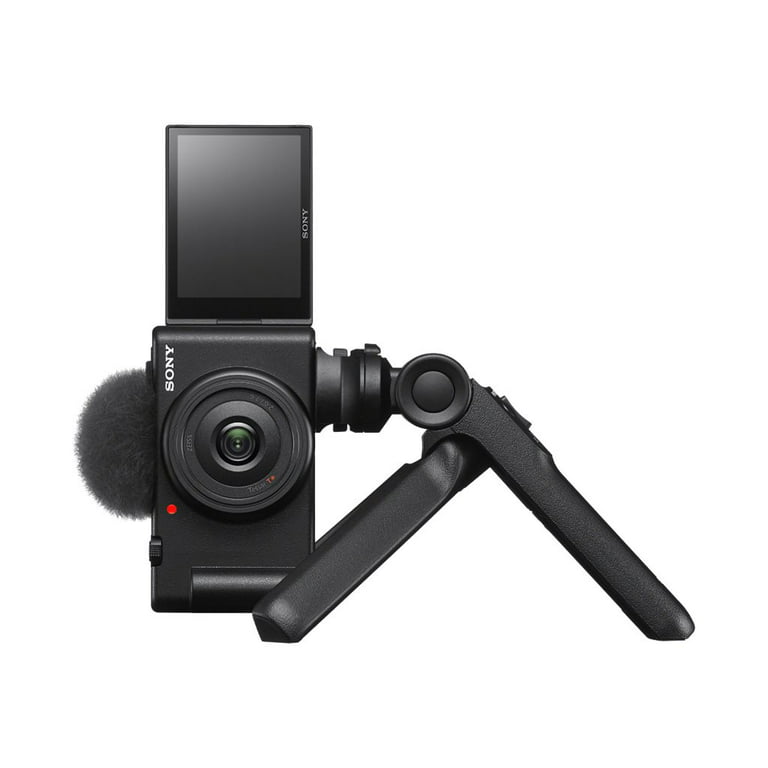 compact - MP Bluetooth 4K Sony - fps - Wi-Fi, - - Digital 30 - ZEISS 20.1 - / black ZV-1F camera