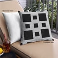 thumbnail image 2 of Ahgly Company Indoor Square Patterned Throw Pillow, 18 inch by 18 inch, 2 of 6