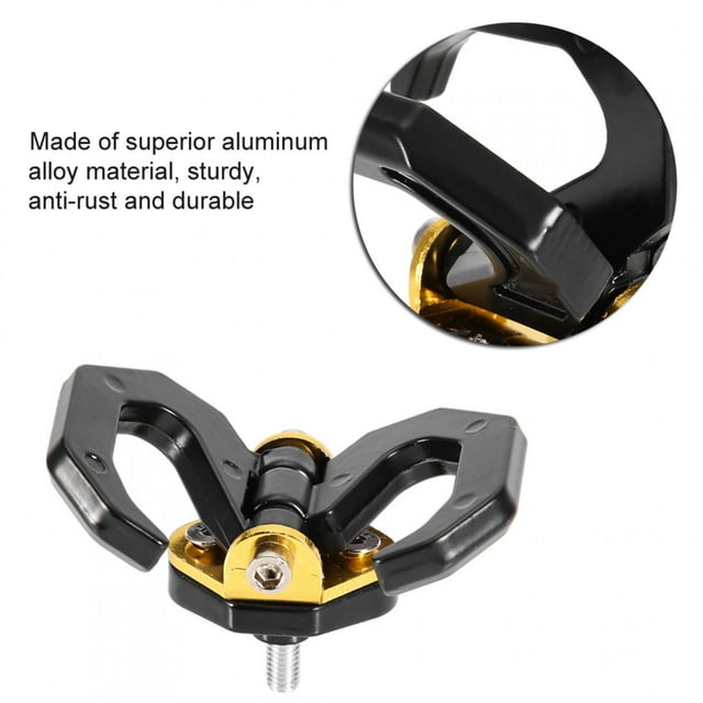 AMONIDA Black Motorcycle Accessories, Motorcycle Hook, For Most Motorcycle