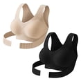 thumbnail image 3 of Tqyyweavej 2 Pack Posture Bra for Women Wireless Seamless Push Up Bras Full Coverage Shapewear Beauty Back Sport Bras, Gifts for Women, 3 of 8