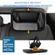thumbnail image 5 of Espejo retrovisor para asiento trasero de cochecito de bebé, espejo retrovisor para asiento trasero de niño, espejo retrovisor para coche, espejo retrovisor para bebé, color negro, a prueba, 5 of 5