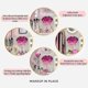 thumbnail image 3 of Lipstick Organizer - Acrylic Wall-Mounted Holder for 10 Lip Products, 3 of 5