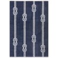 thumbnail image 2 of nuLOOM Ida Coastal Ropes Indoor/Outdoor Fringe Area Rug, 4' x 6', Blue, 2 of 9