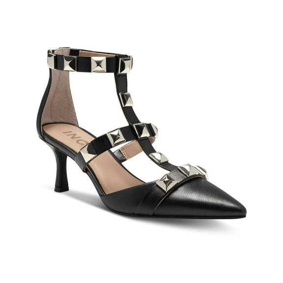 INC Womens Gilana Ankle Strap Pointed Toe Pumps