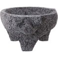 thumbnail image 2 of PIG Molcajete Mortar & Pestle From Mexico Handmade, 2 of 4