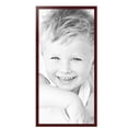 thumbnail image 2 of ArtToFrames 23" x 47" Flat Mahogany Veneer Picture Frame, 23x47 inch Brown Wood Poster Frame (WOM-5221),  Pack, 2 of 7