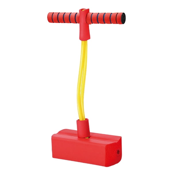 Jumper de espuma Pogo para niños-Palo de salto divertido y seguro-Palo de Pogo para niños y adultos-El Salto hace sonidos chirriantes-sostiene hasta - Rojo Baoblaze Jersey de espuma Pogo