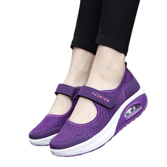 Deporte Malla para Correr Zapatos Amortiguadores Ajustables Interiores Y Exteriores Mujer