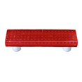 thumbnail image 1 of Hot Knobs HK1200-PB Tiroir d'Armoire en Verre Rectangle Rouge - Noir, 1 of 1