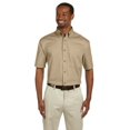 thumbnail image 1 of Harriton Chemise à Manches Courtes en Sergé pour Hommes Easy BlendTM avec Libération de Taches, 1 of 4