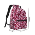 thumbnail image 2 of Rateoe Rose Flowers Pattern Durable Student Backpack Laptop Bag- Ergonomic Design, Waterproof Twill Fabric - Ideal for School, Travel, and Outdoor Activities, 2 of 6
