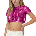 thumbnail image 2 of Disfraces de Niños Niños Primavera Y Verano Festival de Color Sólido Carnaval Fiesta Performance Cuello Redondo Camiseta Top para Niños Disfraz de Niño Pequeño, 2 of 7