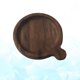 thumbnail image 5 of 2pcs Wooden Round for Insulation Non- Pads High - Mat for Coffee Home Cafe Use Natural Grain Design, 5 of 5