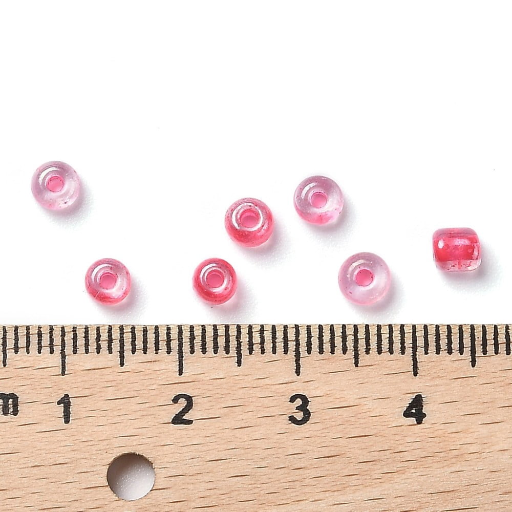 288G 24 Colors Glass Seed Beads Round Mixed Color 6/0 4~5x2.5~4.5mm Hole: 1.2~1.5mm 12g/color 1Box