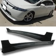 thumbnail image 6 of Ikon Motorsports Compatible with 06-11 Honda Civic 4Dr Sedan MU Style RR Polyurethane Side Skirt Bodykit, 6 of 6