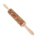 thumbnail image 1 of Rodillos de amasar con relieve y patrones para hornear Rodillo de amasar de madera grabado con estampado de flores Rodillo para hornear pasteles, pizzas, masas, fondant, galletas, masa de tarta, pasta, 1 of 7