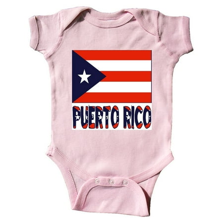Name Brand Infant Clothing - Puerto Rico Flag & Name Infant Creeper