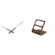 thumbnail image 1 of Caja organizadora de dos compartimentos para reloj de pared con manecillas y mando a distancia. Ideal para decoración del hogar, la oficina, la mesa d, 1 of 8
