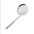 thumbnail image 2 of JWDX Strainers Clearance, Strainer Mesh Stainless Colander 304 Stainless Mesh Strainer with Handle Mesh Colander Spoon Strainer Oil Filter Food Strainer for Cooking Kitchen Gadget, 2 of 8