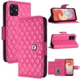 thumbnail image 6 of Faux Leather Wallet Case Compatible with Samsung Galaxy A05 | Classic Wrist Strap Flip Case | Ultra Slim Card Slots Stand Function Shockproof Phone Cover for Samsung Galaxy A05 - Rose, 6 of 7