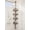 Brown, variant on Adjustable Corner Shower Caddy with Tension Pole, 4-Tier Rustproof Shelves and Towel Bars, Freestanding Bathroom Organizer, All-White, 32–122 Inch Height