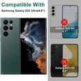 thumbnail image 3 of SUTENGDA Galaxy S22 Ultra Screen Protector with Camera Lens Protector  HD Tempered Glass Film Support Fingerprint Unlock  3D Curved  Anti Scratch  Bubble Free for  Galaxy S22 Ultra 5G, 3 of 7