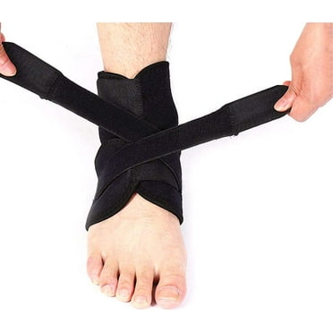 Ankle Support Brace, Adjustable Compression Ankle Wrap for Women Men Kids, Ankle Brace Stabilizer for Running Basketball Sports Injuries, Recovery, Plantar Fasciitis, Arthritis and Sprain Pain Relief