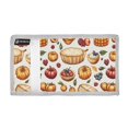 thumbnail image 2 of JIALIOU Nylon Trifold Card Wallet with ID Window Zipper Pocket for Men Women Teen Bread Berry Pumpkin, 2 of 7
