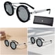 thumbnail image 4 of Ajustable 1-9 gafas lentes filtro y vasos polarizados pesca (plata), 4 of 9