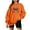 Orange, variant on Aloohaidyvio Sweatshirts for Women No Boundaries,Women's Oversized Lightweight Sweatshirt Soft Crew Neck Pullover Long Sleeve Tops