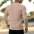 thumbnail image 4 of Men's Big and Tall T-Shirts Casual Crew Neck Long Sleeve Tee Shirt Basic Soft Fitted Solid Tops, 4 of 4