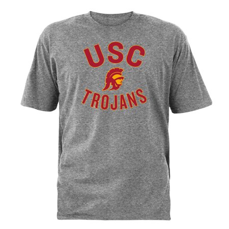 Usc Trojan Gear - Men's Heathered Gray USC Trojans Wirch T-Shirt